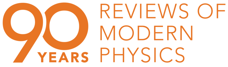 Reviews of Modern Physics - 90 Years
