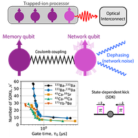 Fast mixed-species quantum logic gates for trapped-ion quantum networks ...