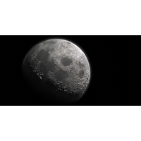 『 In the moonlight 』原画B3size Colorful Last Quarter Moon – Khosro JafariZadeh`s Photo Gallery