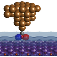 Probing the electronic structure at the boundary of topological