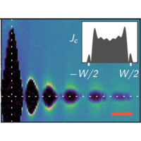 Anomalous Fraunhofer interference in epitaxial superconductor ...