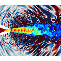 Flow and noise characteristics of a hot supersonic rectangular jet with ...